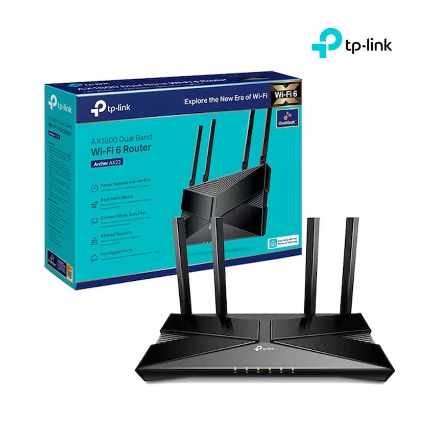راوتر Tp-Link Archer AX23 AX1800 Dual-Band 2.4/5GHz, Wi-Fi 6